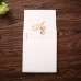 White Wedding Invitation Card With Hard Cover Beautiful Invitation Card With Envelope